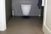 Daacha designvloer voor in het toilet